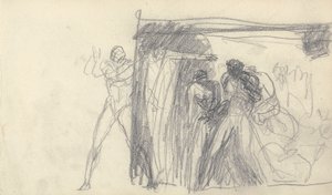 Schetsboektekening
