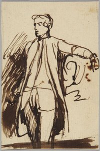 Staand mannelijk figuur