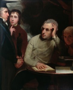De Vier Vrienden door George Romney