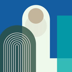 Blauw Middernacht door George Rosaly