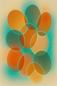Collectieve frequentie, 2025 (acryl op doek)