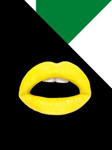 Kussen dromen van lippen zoals de jouwe