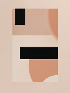 Minimalistisch evenwicht, 21e eeuw (schilderij) door George Rosaly