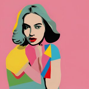 Tijdloze levendigheid, 21e eeuw (schilderij) door George Rosaly