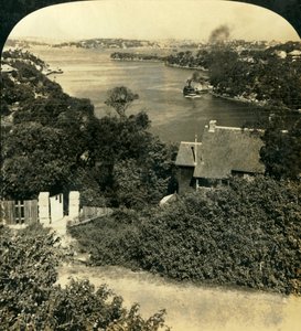 Mosmans Bay, Sydney, Australië, ca. 1909 door George Rose