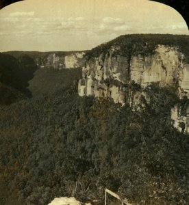 De Grose Vallei, Blue Mountains, N.S.W., Australië, 1909 door George Rose