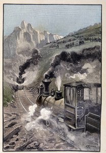 Persoon op de locomotief (pagina 435) in 