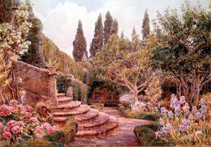 Een Mediterrane Tuin door George Samuel Elgood