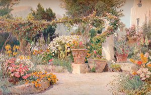 Een Italiaanse tuin, ca. 1903