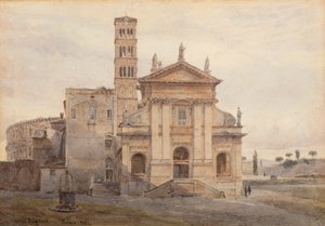 Basiliek van Santa Francesca Romana, Rome door George Samuel Elgood