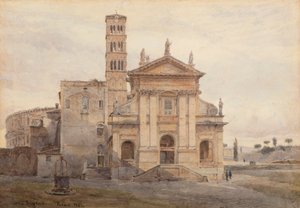 Basiliek van Santa Francesca Romana, Rome door George Samuel Elgood