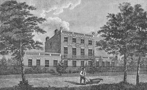 Dr. Lettsoms Huis, Camberwell, c1805, 1912 door George Samuel Elgood