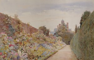De Rozenlaan bij Mynthurst door George Samuel Elgood
