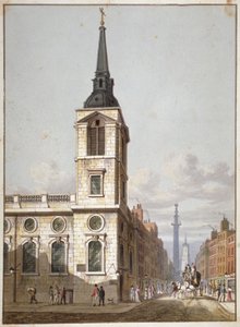 Kerk van St Benet Gracechurch en Gracechurch Street, City of London