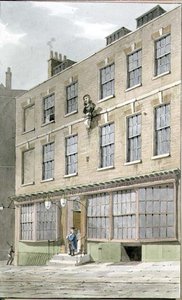 Grieks koffiehuis, Devereaux Court, 1809