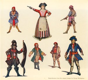 Ontwerpen voor The Pirates of Penzance