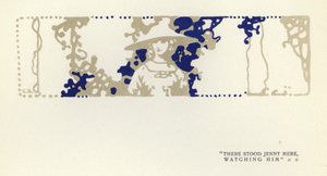 Illustratie voor De Gelukkige Hypocriet door Max Beerbohm (kleur litho) door George Sheringham