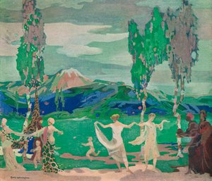 De velden van Avatar, begin 20e eeuw 1914-1915 door George Sheringham