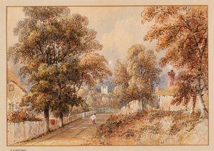 East Stratton door George Sidney Shepherd