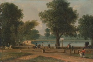 De Serpentine, Hyde Park door George Sidney Shepherd