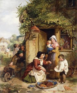 De Kersenverkoper, 1856