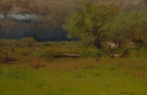 De Voorbijgaande Storm door George Snr. Inness