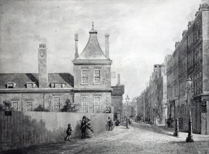 Montague House, Bloomsbury, Londen 1845-49 door George Snr Scharf