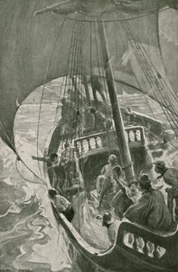 Bartolomeu Diaz rondt het zuidelijkste punt van Afrika door George Soper