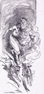 Brimo de wilde heksenjageres, uit De Helden uitgegeven door George Allen en Unwin 1929 door George Soper