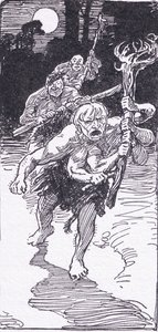 Terwijl ze sliepen, kwamen de verschrikkelijke mannen, uit The Heroes gepubliceerd door George Allen en Unwin 1929 door George Soper