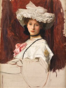 Portretschets door George Spencer Watson