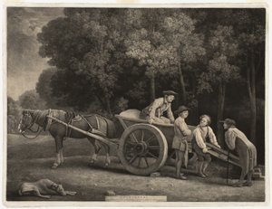 Arbeiders door George Stubbs