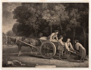 Arbeiders door George Stubbs