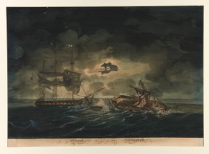 De Hornet (U.S.) en de Peacock (Brits)
