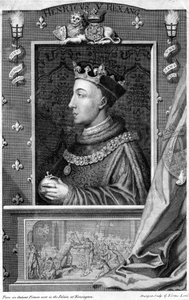 Hendrik V, koning van Engeland door George Vertue