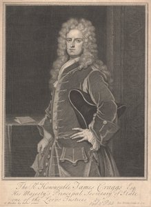 James Craggs, de Jongere door George Vertue