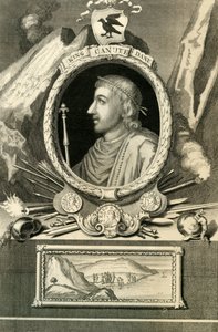 Koning Knoet de Deen, 1732 door George Vertue