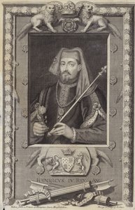 Koning Hendrik IV van Engeland door George Vertue