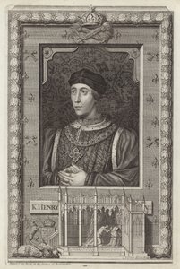 Koning Hendrik VI (gravure) door George Vertue