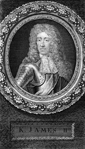 Koning Jacobus II van Engeland, 18e eeuw door George Vertue