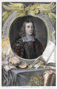 Portret van de Engelse arts Thomas Willis (1622-1675) door George Vertue