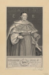Sir Matthew Hale door George Vertue