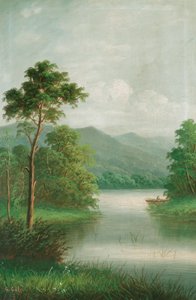 Boot op de rivier, 1801