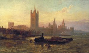Het Paleis van Westminster, 1892