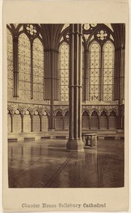 Kapittelzaal. Kathedraal van Salisbury.