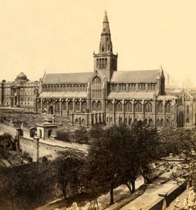 Kathedraal van Glasgow - Vanuit het zuidoosten, midden-late 19e eeuw, c1912