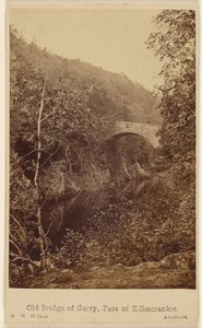Oude brug van Garry, pas van Killiecrankie.