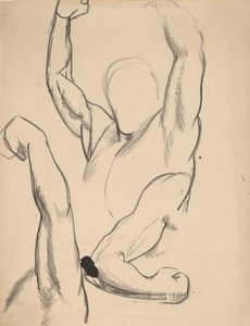 Armen van een Bokser, 1916 door George Wesley Bellows