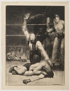 Geteld Uit No.2, 1921 door George Wesley Bellows