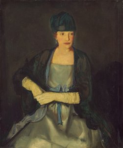 Maud Murray Dale Mevr. Chester Dale, 1919 door George Wesley Bellows